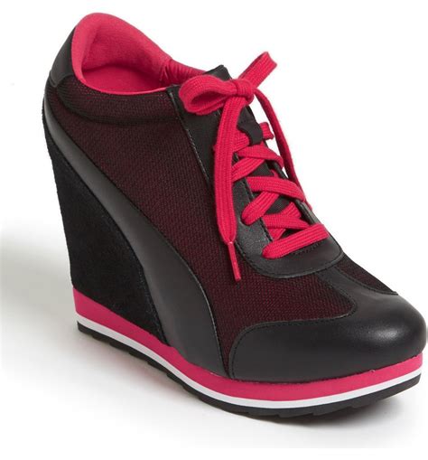 wedge puma sneakers